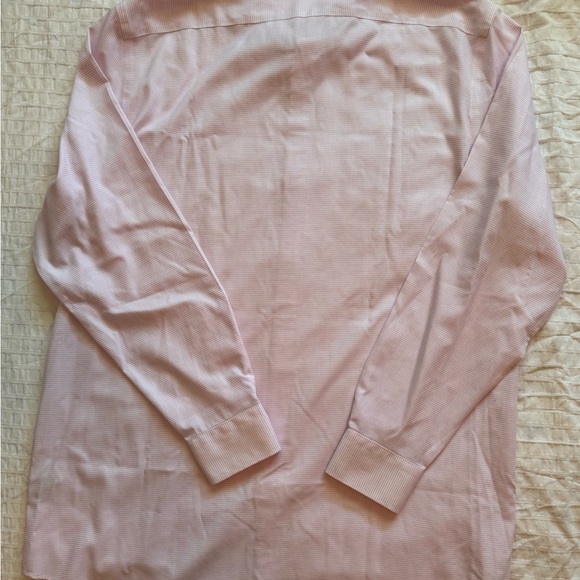 Banana Republic standard fit 100% cotton Pink Dress Shirt - Picture 4 of 7